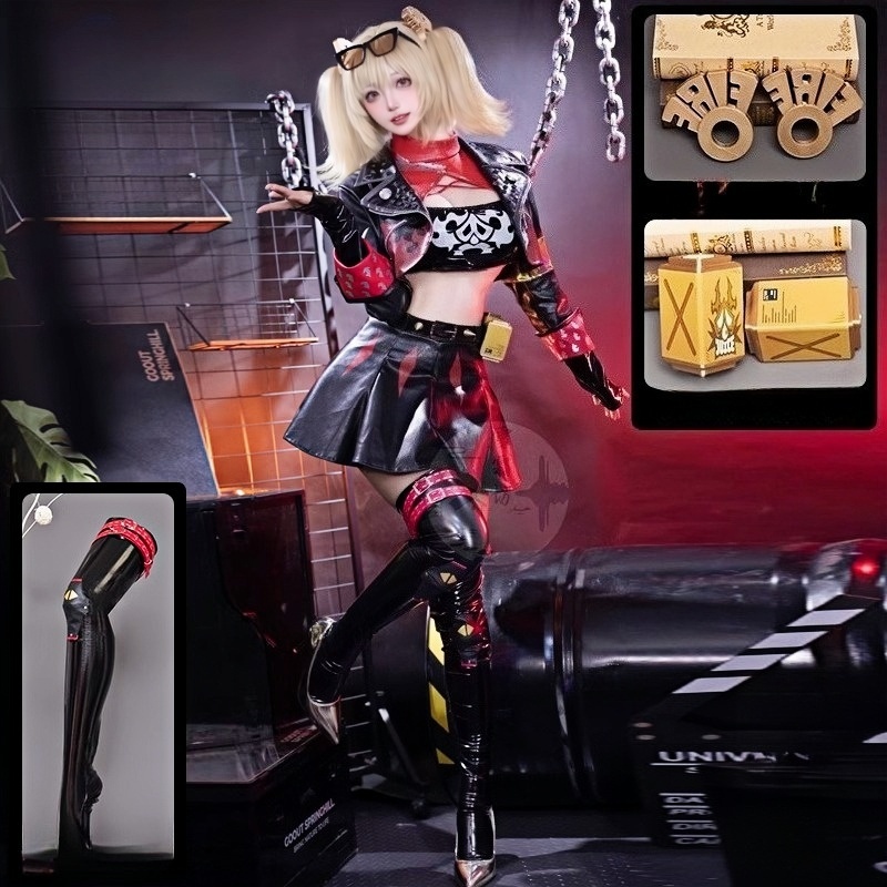 Burnice Cosplay Prop - ชุดคอสเพลย์ Burnice Whita จากเกม Zenless Zone