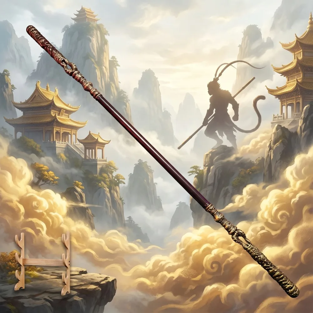 Cosplay Prop Display - ดาบคาตานะพลาสติก รุ่น Monkey King ยาว 180