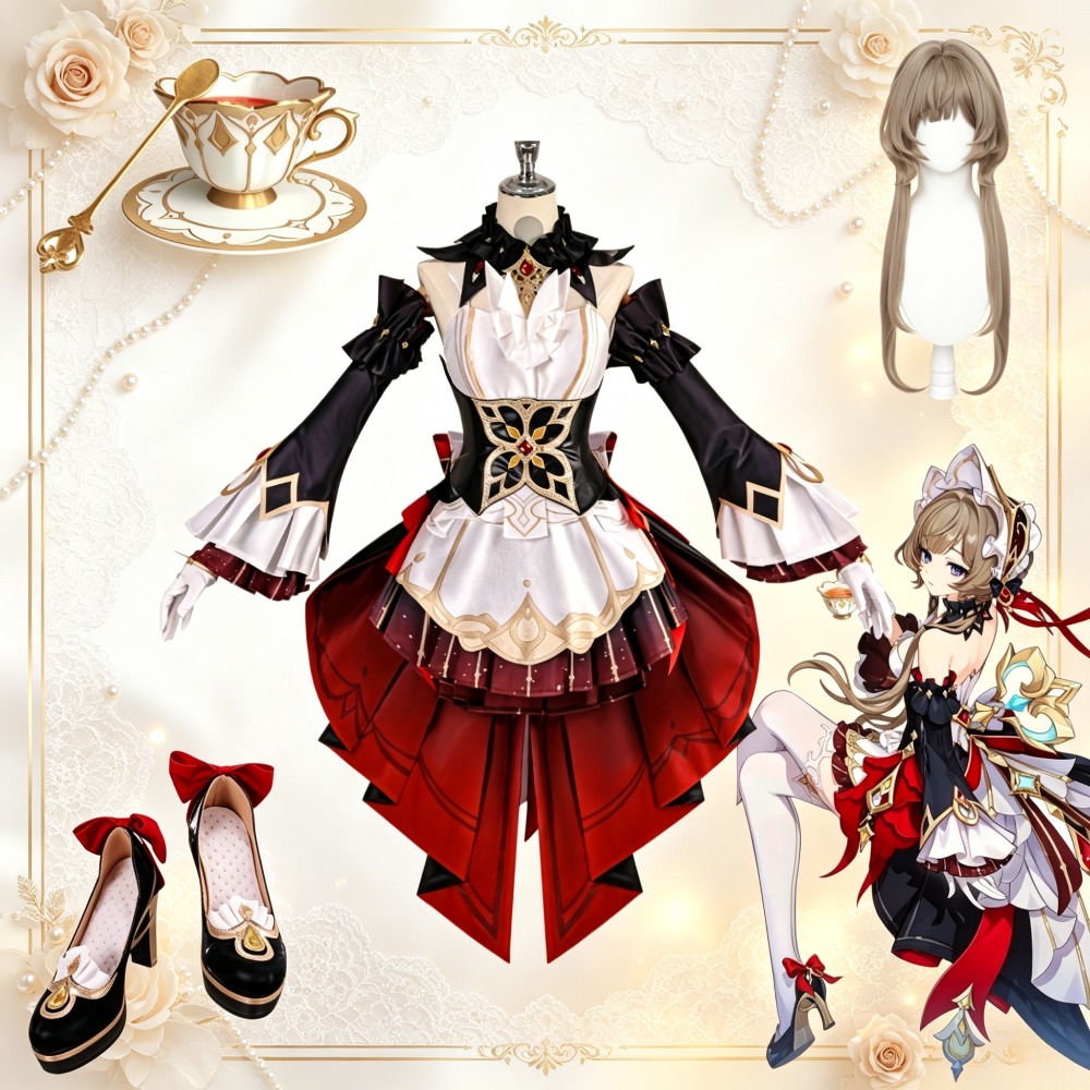 Prop De Cosplay - ชุดคอสเพลย์ Genshin Impact Sandrone The Marionette