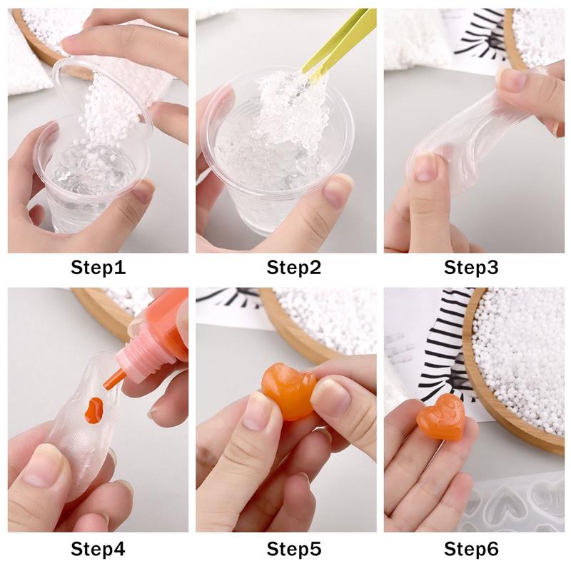 20-500g เรซิ่นดินฟรี Moldable  - Thermoplastic Pellet บทวิจารณ์และราคา