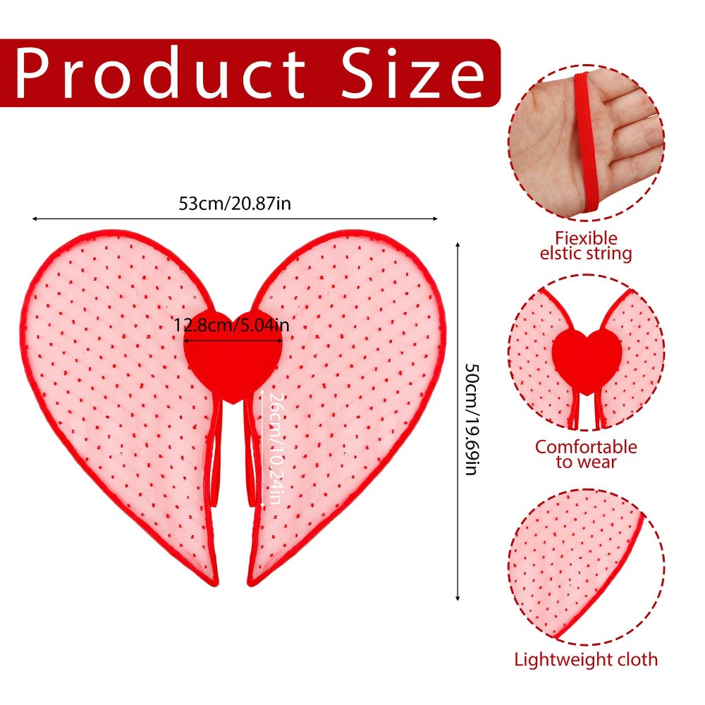 วัสดุออร์แกนซ่า ปีกหัวใจ ปีกหล - Cosplay Material For Prop บทวิจารณ์และราคา