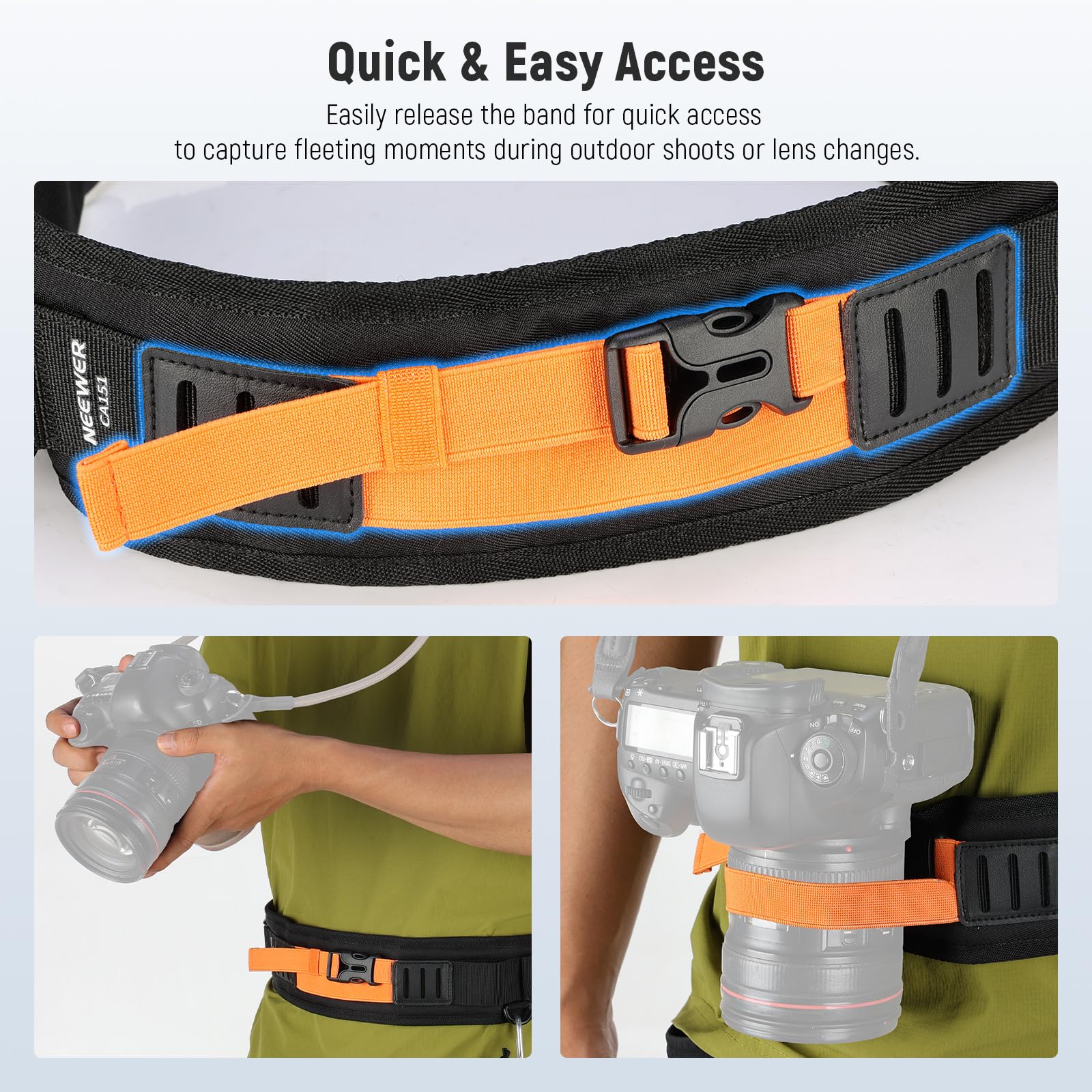 NEEWER เข็มขัดคาดเอวกล้องอเนกป - D Ring Strap บทวิจารณ์และราคา