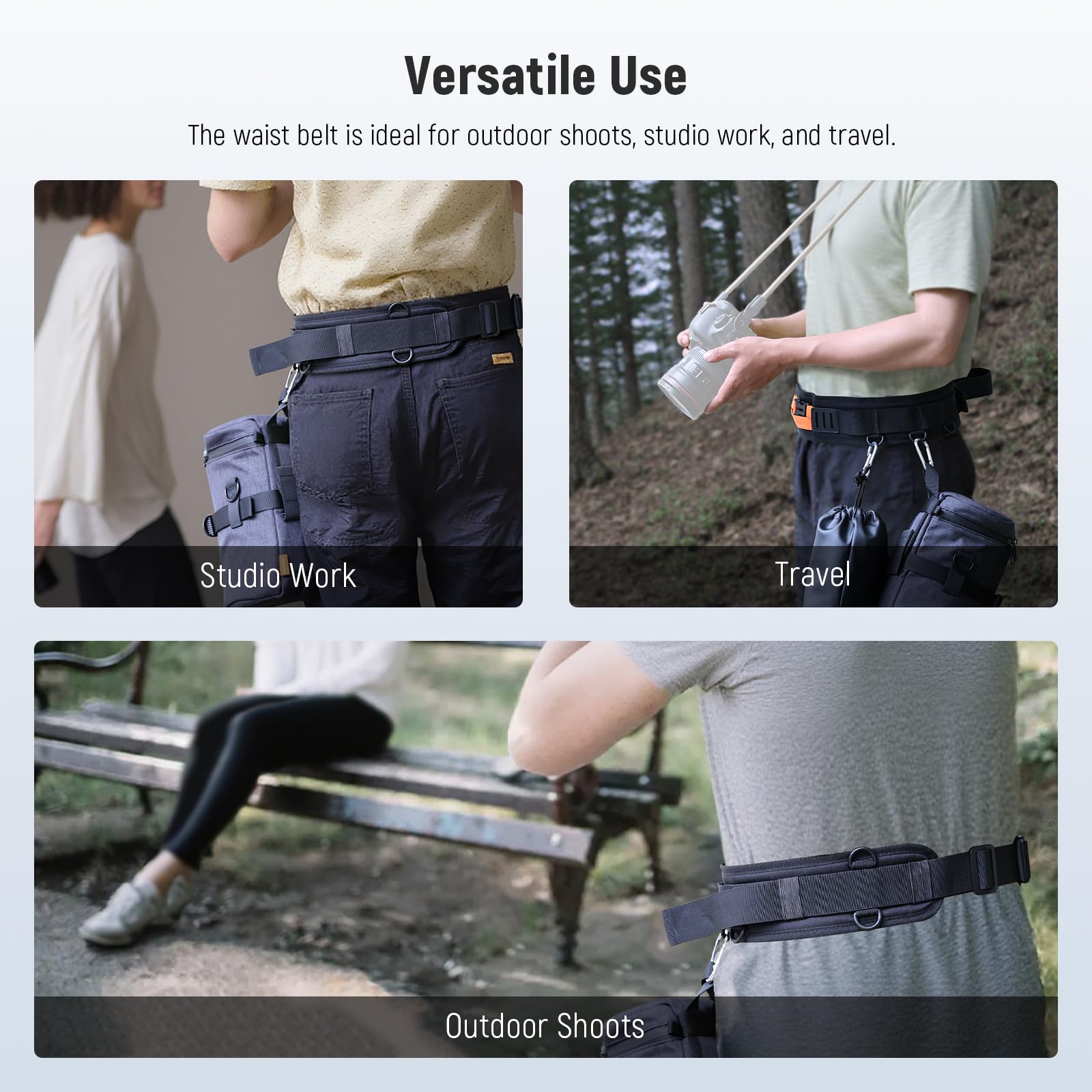 NEEWER เข็มขัดคาดเอวกล้องอเนกป - D Ring Strap บทวิจารณ์และราคา