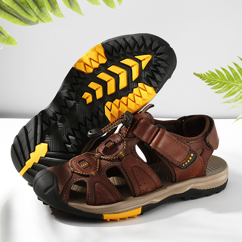 ขนาดใหญ่ฤดูร้อนใหม่ผู้ชาย Cowh - Velcro Hook Loop บทวิจารณ์และราคา