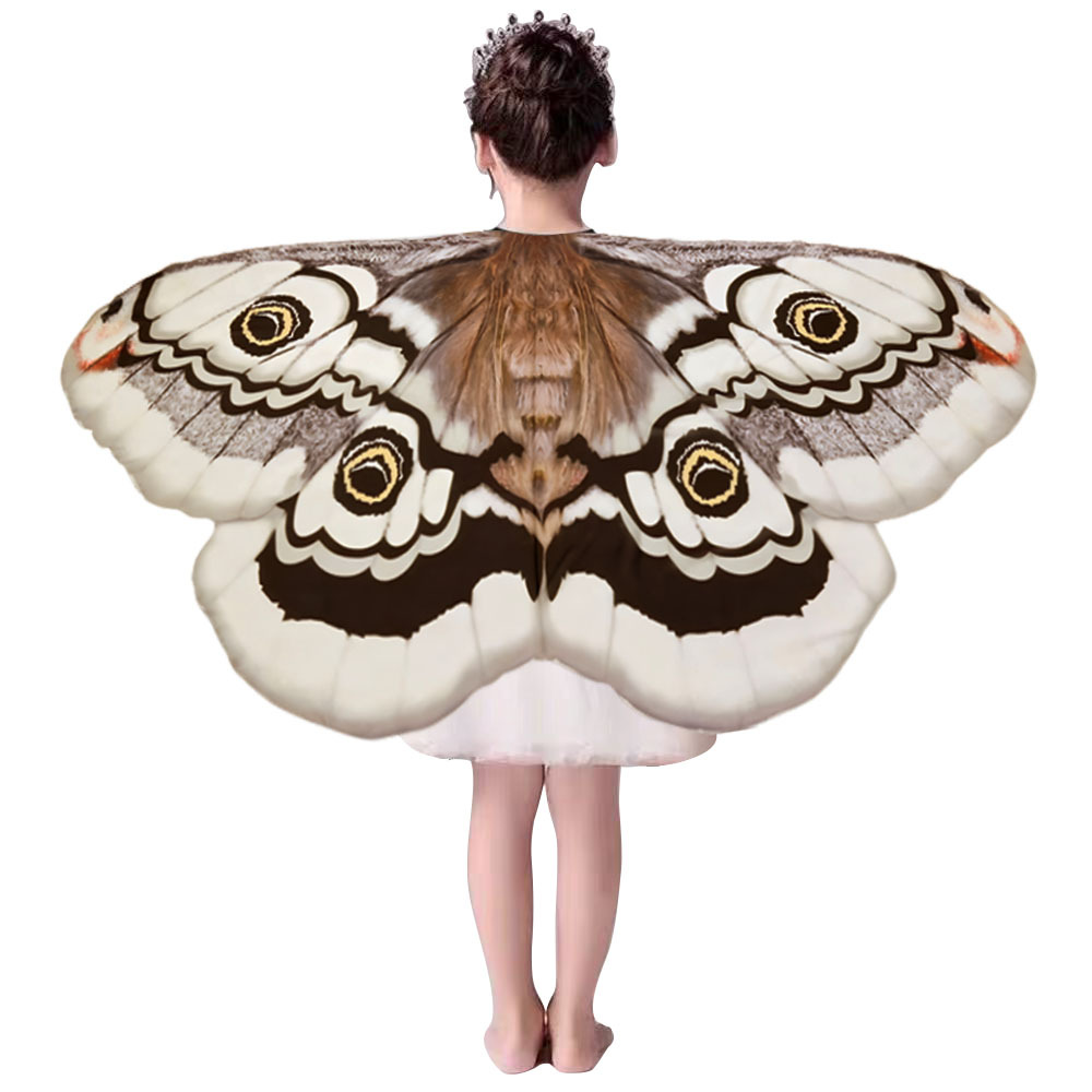เด็ก Moth Wings Cape เครื่องแต - Cosplay Prop Diy บทวิจารณ์และราคา