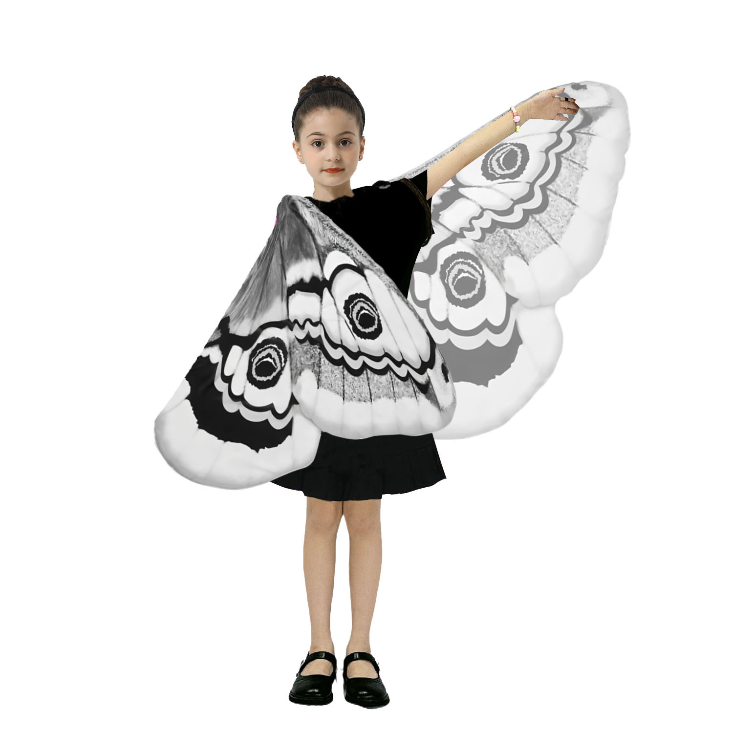 เด็ก Moth Wings Cape เครื่องแต - Cosplay Prop Diy บทวิจารณ์และราคา