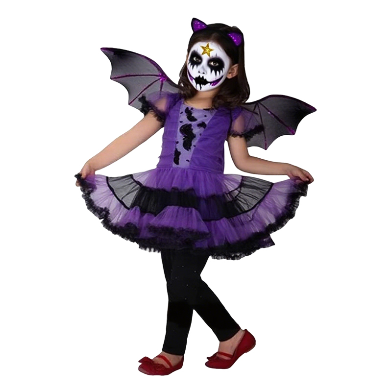 2-12T ชุดฮาโลวีนสำหรับเด็กผู้ห - Cosplay Bat Prop บทวิจารณ์และราคา