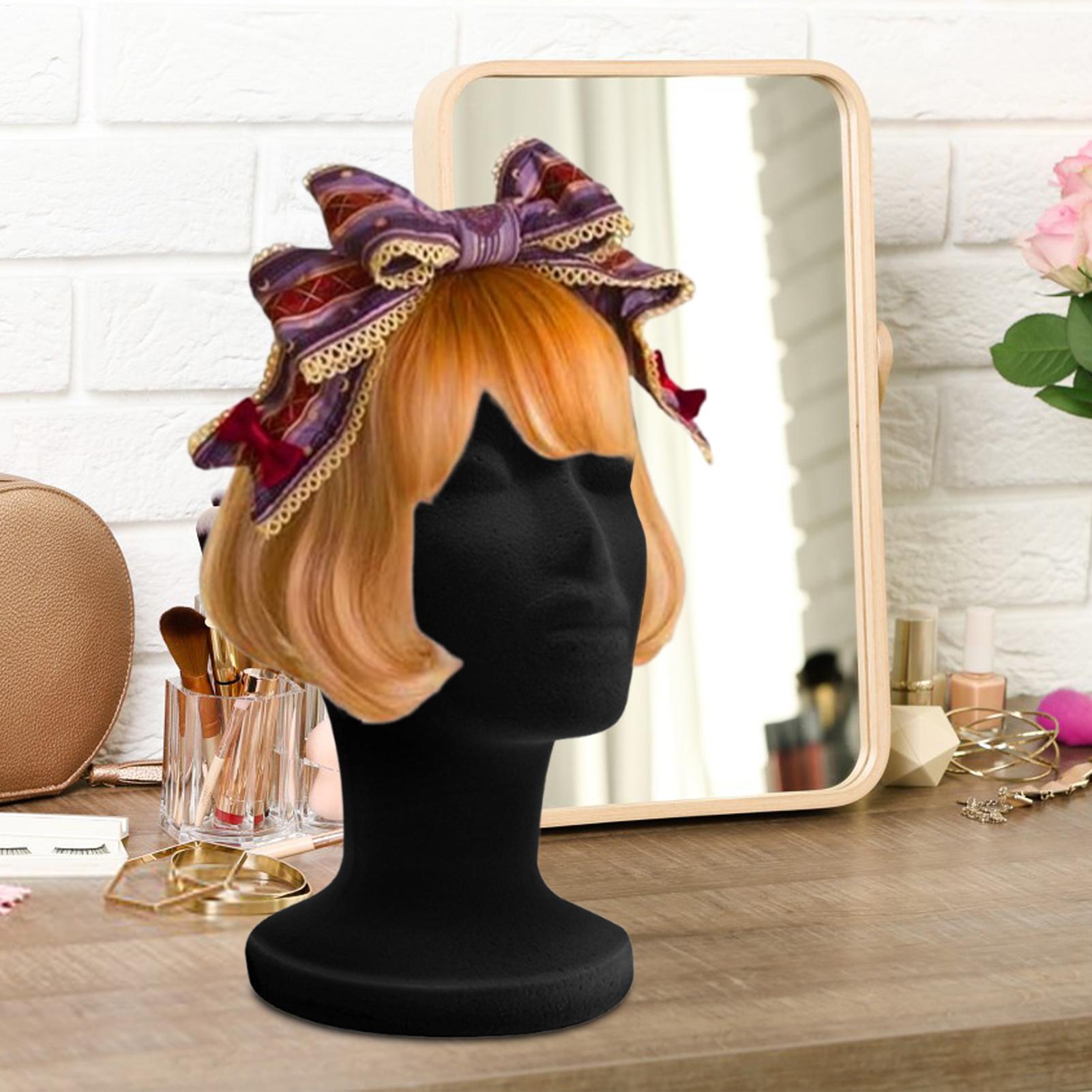 หัวหุ่นโฟมกำมะหยี่สีดำ สำหรับโ - Cosplay Prop Foam บทวิจารณ์และราคา