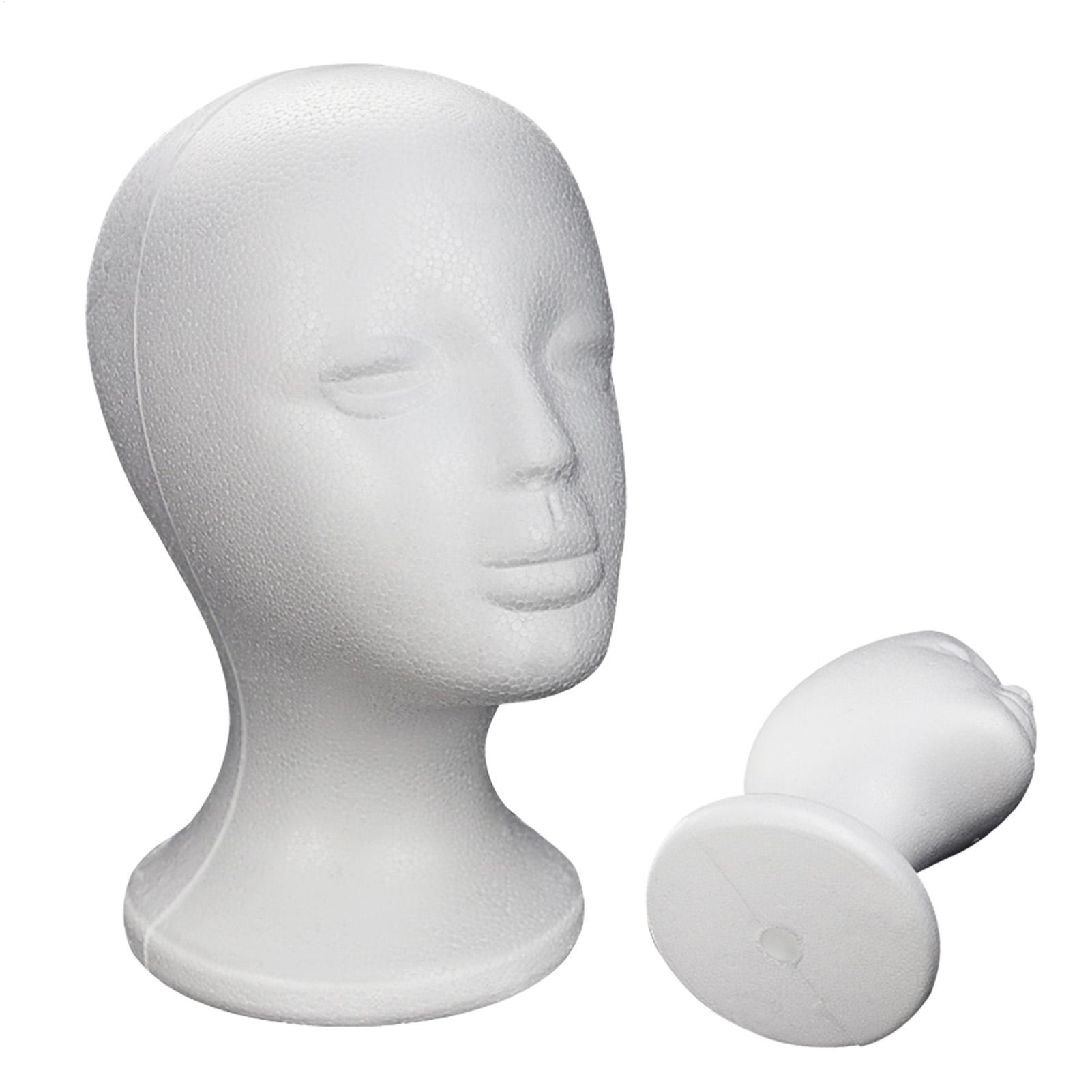 หัวหุ่นโฟมหญิงสำหรับโชว์วิก หม - Cosplay Prop Foam บทวิจารณ์และราคา